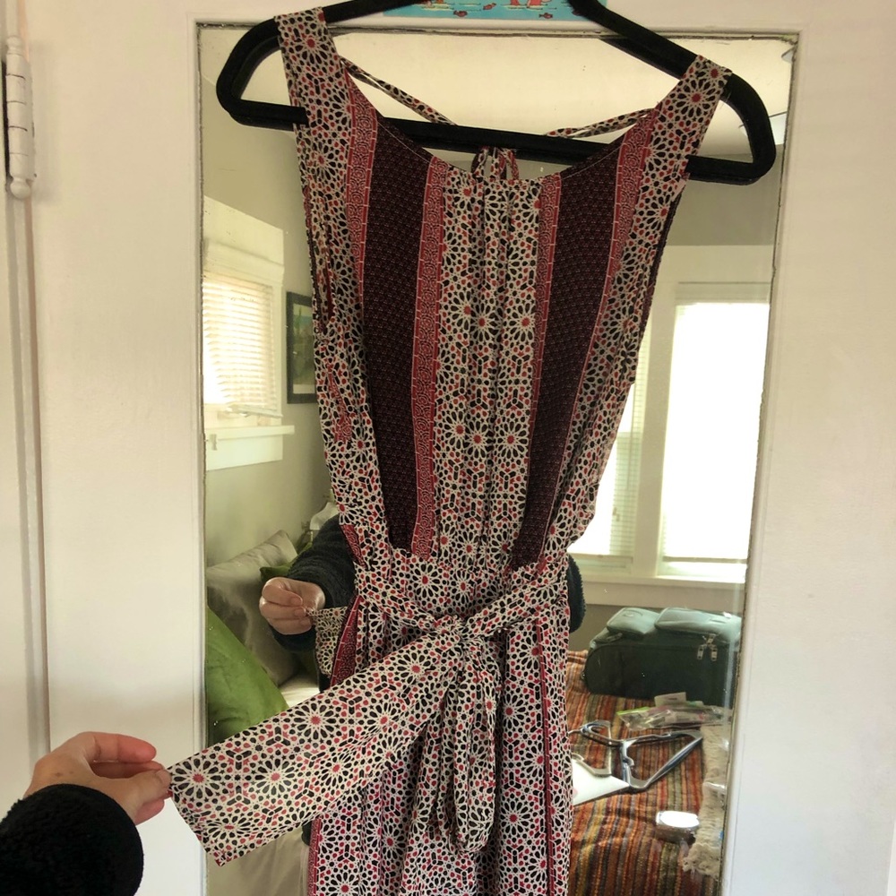 Paisley 70’s Wide-Leg Full Length Jumpsuit